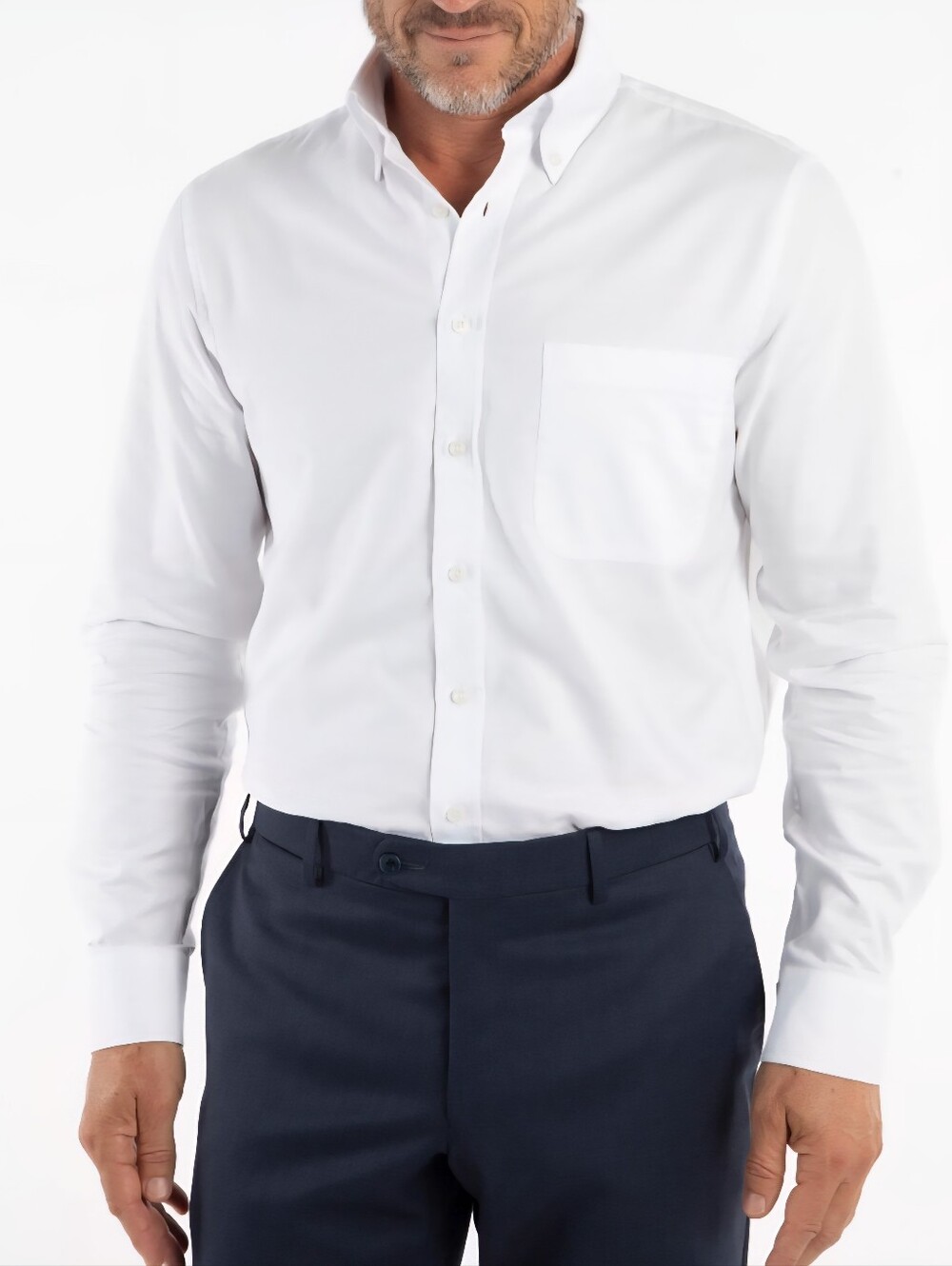 EUC Bobby Jones Men's Size XL White Signature Oxford Long Sleeve Sports Shirt